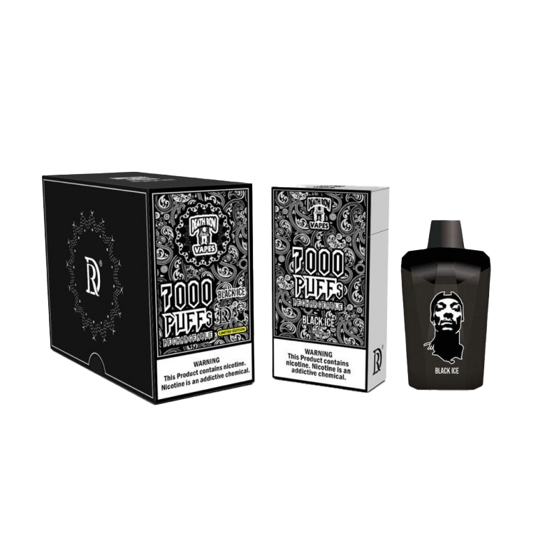 Death Row Vapes 7000 Disposable Black Ice