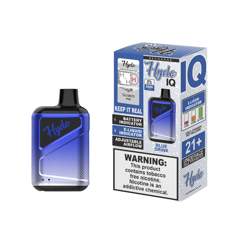 Hyde IQ Recharge 5000 Blue Drink