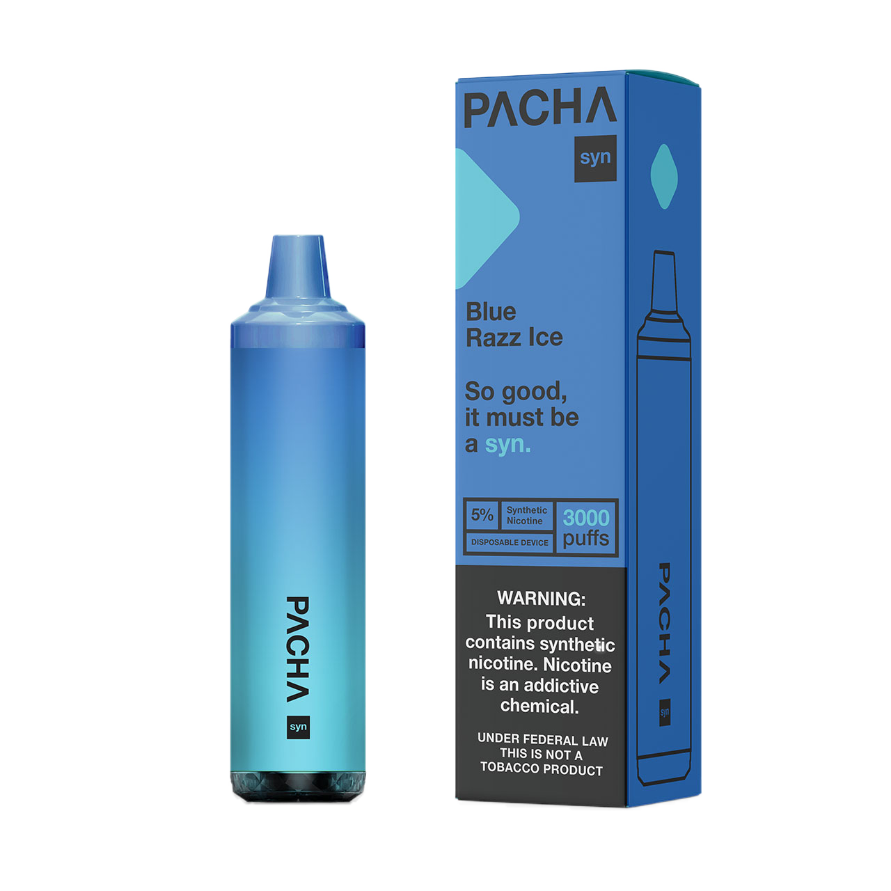 Pacha Mama 3000 Blue Razz Ice