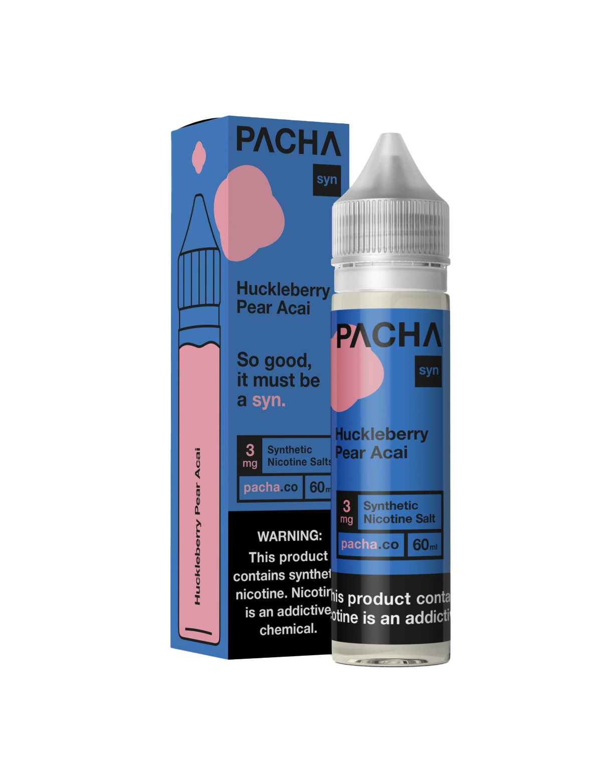 Pacha 60 ML E-Liquid Huckle Berry Pear Acai