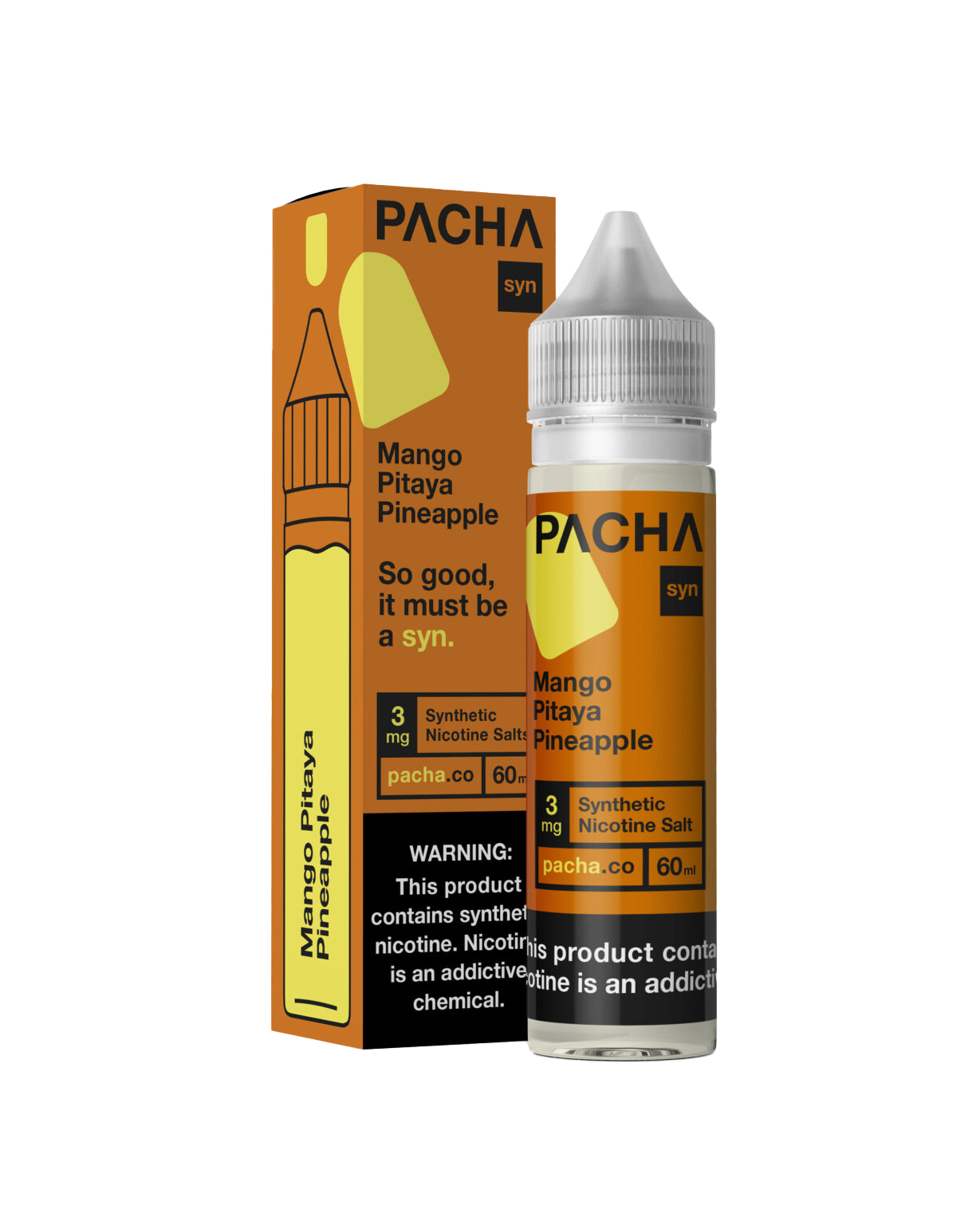 Pacha 60 ML E-Liquid Mango Pitaya Pineapple