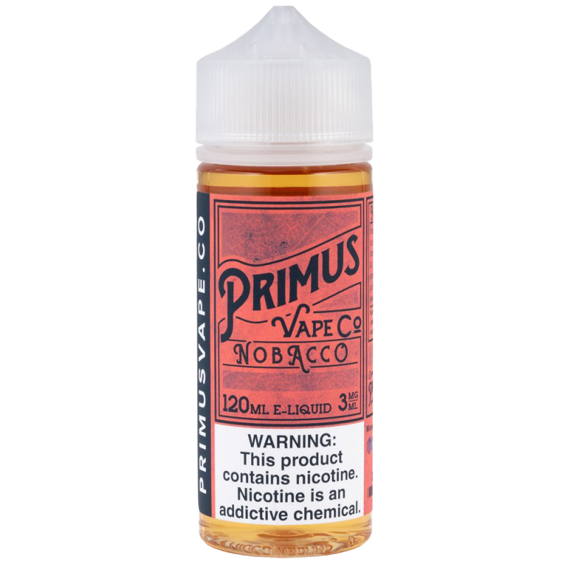 Primus Vape Co E-Liquid 120 ML Nobacco