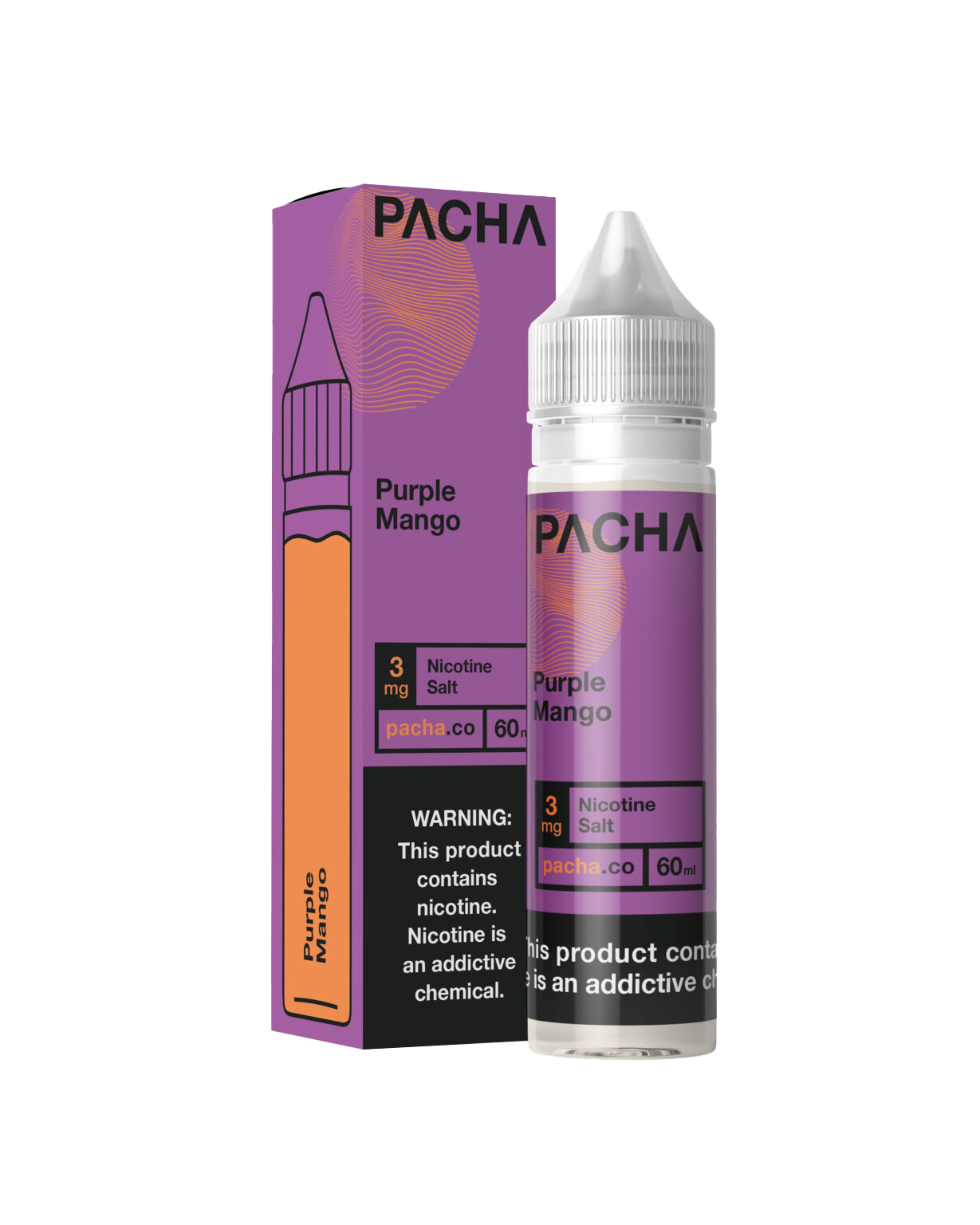 Pacha 60 ML E-Liquid Purple Mango