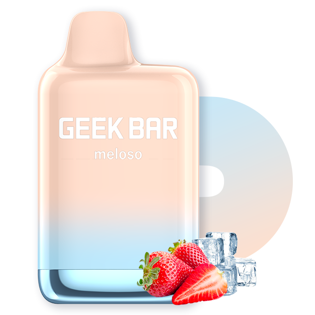 Geek Bar Meloso Max 9000 Strawberry Ice