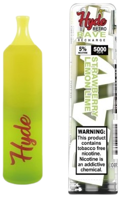 Hyde Retro RAVE Recharge 5000 Strawberry Lemon Lime