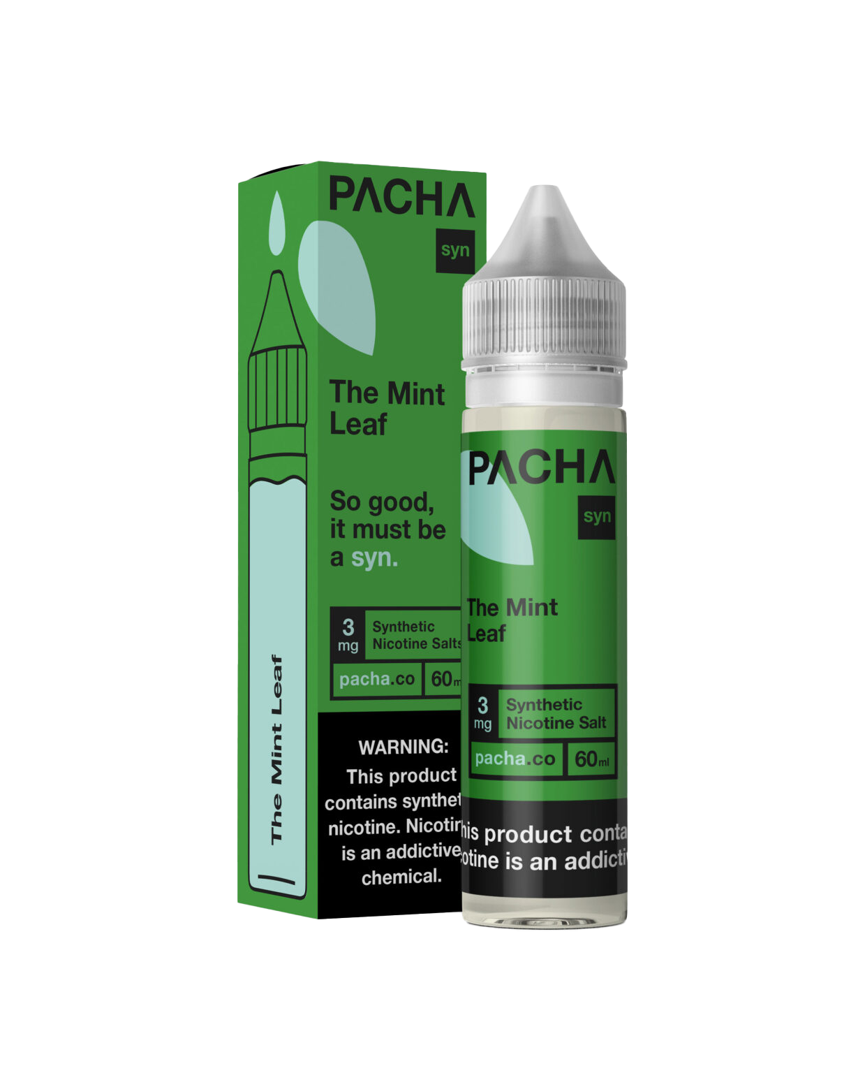 Pacha 60 ML E-Liquid The Mint Leaf