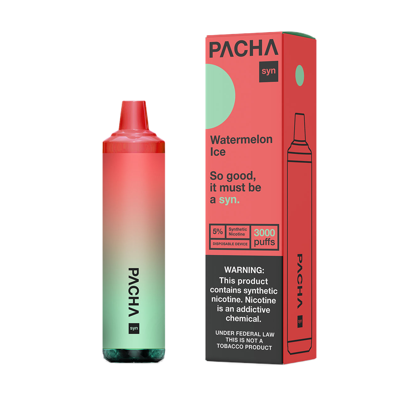 Pacha Mama 3000 Watermelon Ice