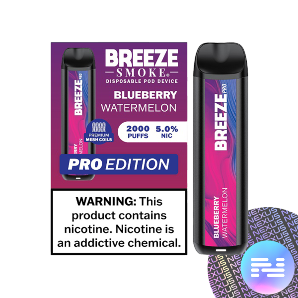 Breeze Pro Disposable Vape - 2000 Puffs