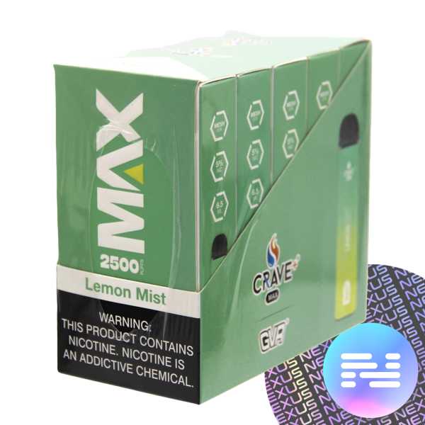 CRAVE MAX Disposable Vape 2500 Puff