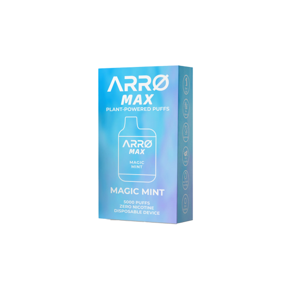 ARR (ZERO) MAX  Plant Powered Zero Nicotine Device 5000 Puffs