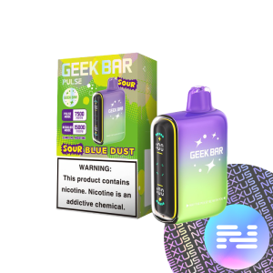 Cost Of Geek Bar Pulse Sour Blue Dust Geek Bar Pulse 15k Sour Edition  Disposable Vape Sour Blue Dust Geek Bar Pulse For Sale Australia