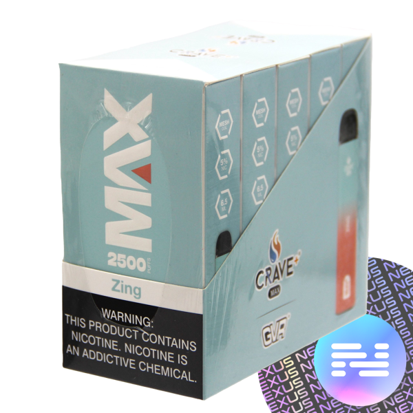 CRAVE MAX Disposable Vape 2500 Puff