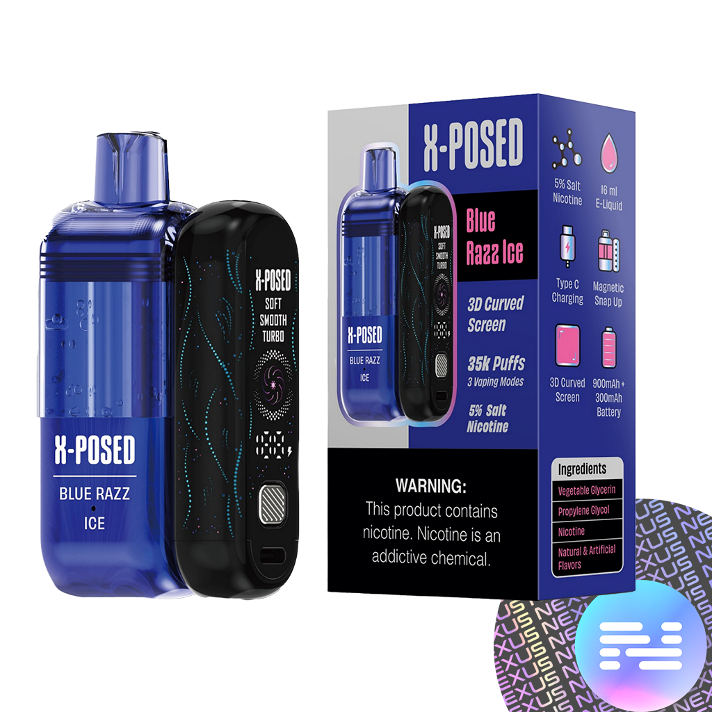 x-posed vape battery X-Posed 35K Disposable Full Kit