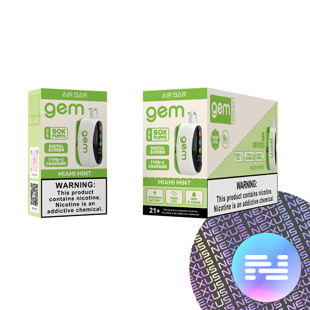 Air Bar GEM 50K Disposable Vape
