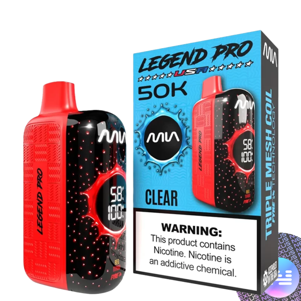Clear TYSON MIA 50K Disposable Vape