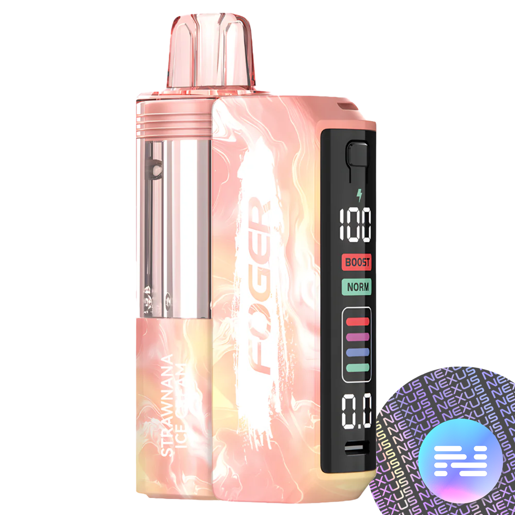 ice cream flavored vape Strawberry Ice Cream FOGER Switch Pro 30K Disposable Vape
